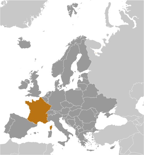 France's location